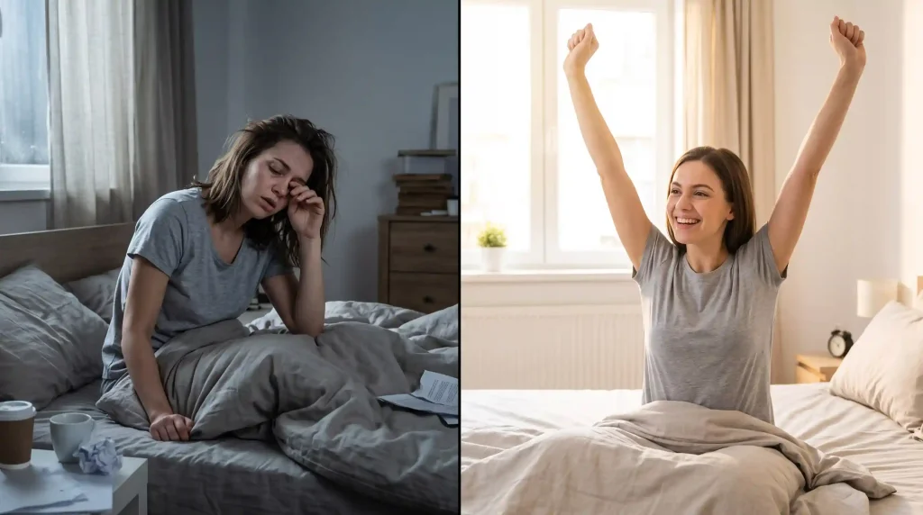 how effective bedroom ventilation (mvhr) affects sleep quality and morning well-being